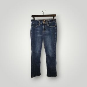 Lee slim bootcut denim midrise jeans size 4